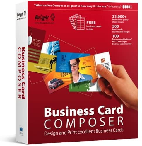 Create business cards on mac